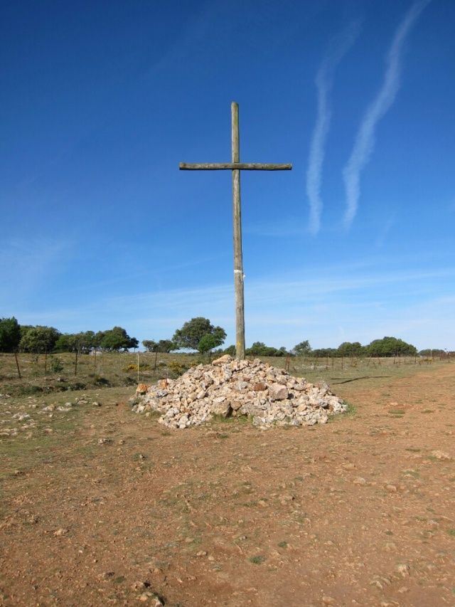 One of the many crosses en route