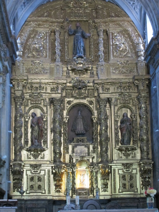 Inside the church in Carrion de los Condes